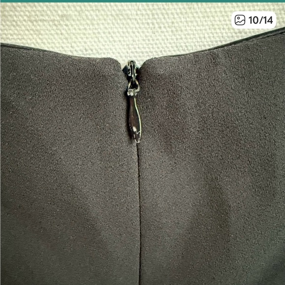 Vintage Moda International Little Black Dress 10 Black - Picture 6 of 9